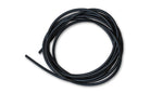 Vibrant 3/8 (9.5mm) I.D. x 10 ft. of Silicon Vacuum Hose - Black