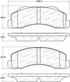 StopTech Performance 10-14 Ford F-150 Front Brake Pads