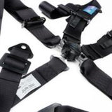 NRG 5PT 3in. Seat Belt Harness / Cam Lock - Black