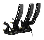Wilwood Pedal Assembly Floor Mount-Brake Clutch & Throttle w/ Throttle Linkage