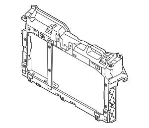 Mazda2 Radiator Shroud/Core Support