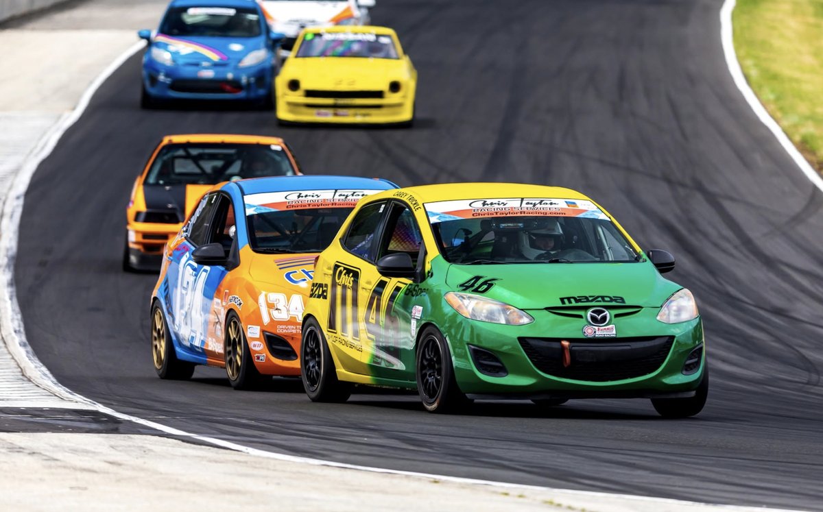 B-Spec field racing at Road America